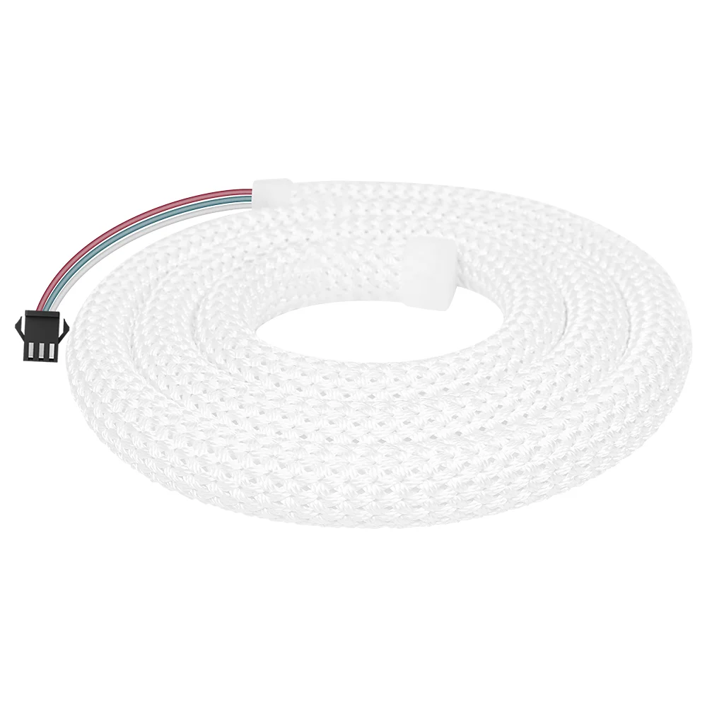 WS2811 WS2812B Round Reticulate Neon LED Strip 1-5M 360 Degree Smart RGBIC Flexible Silicon Light Tape Waterproof IP67 DC5V