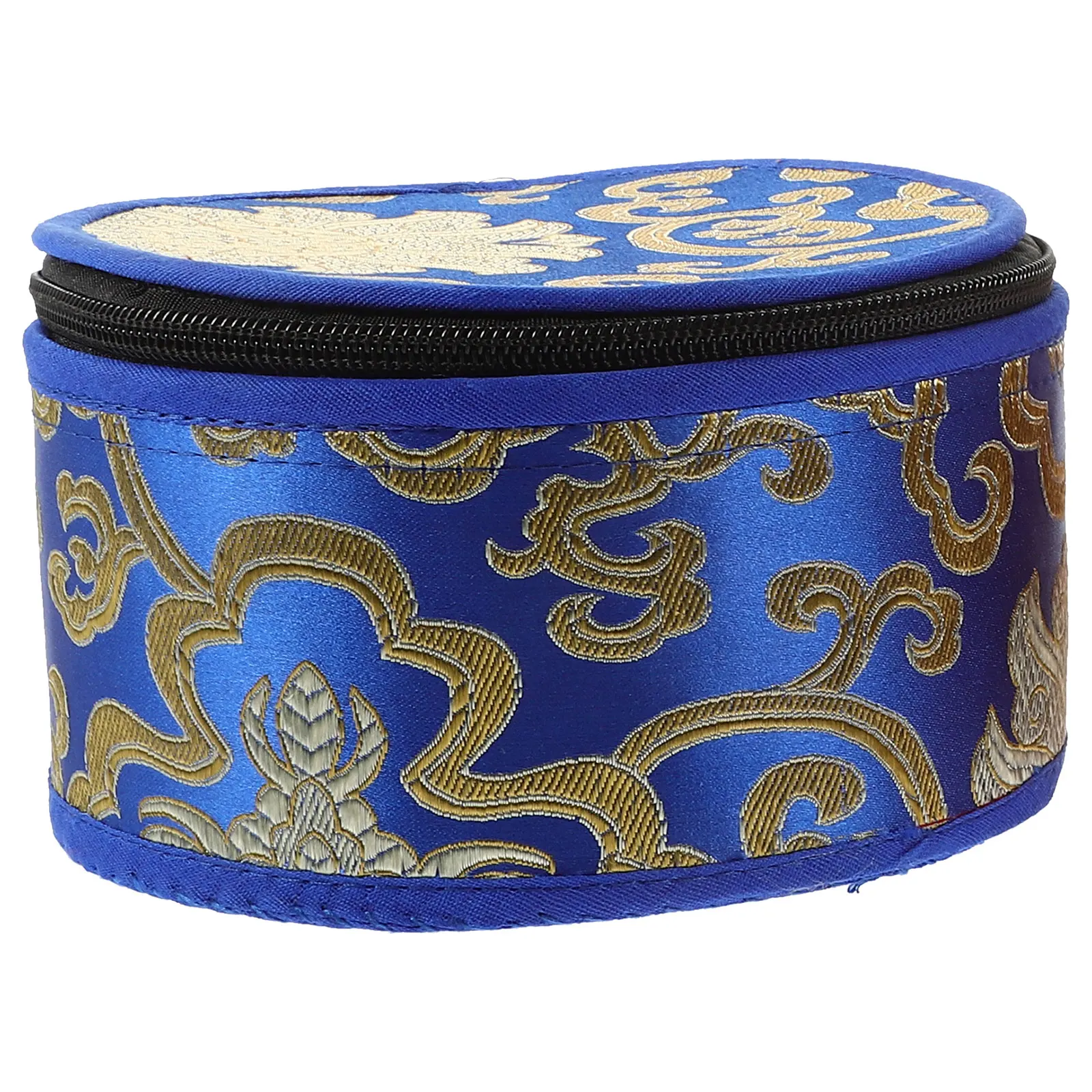 

Singing 16CM Tibetan Bowl Holder Pattern Storage Bag Meditation Tibetan Bowl Holder Portable Luxury