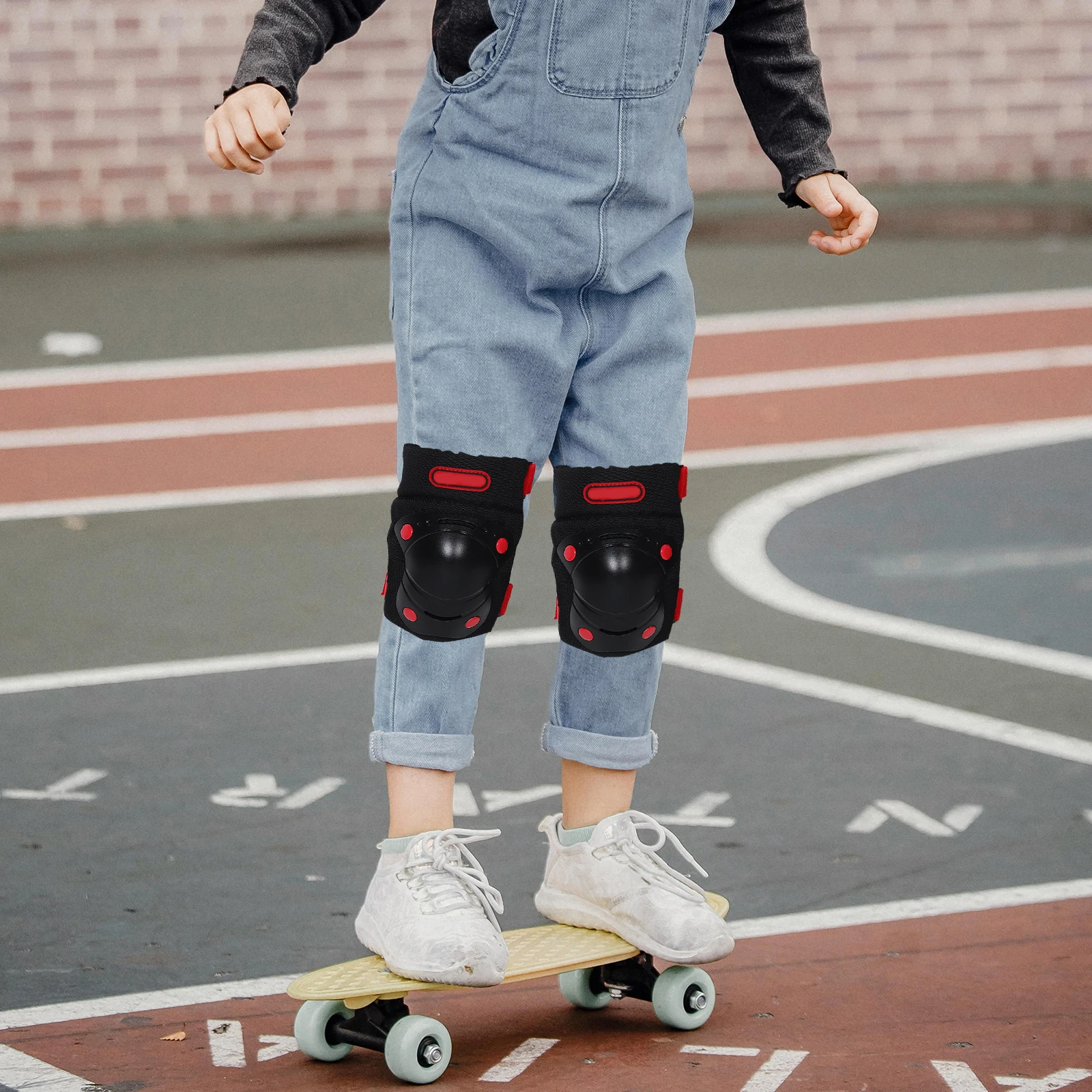 

1 set Children Protective Gear Set Knee Elbow Wrist Guards for Kids Skateboarding Biking Youth Sports Safety Equipment