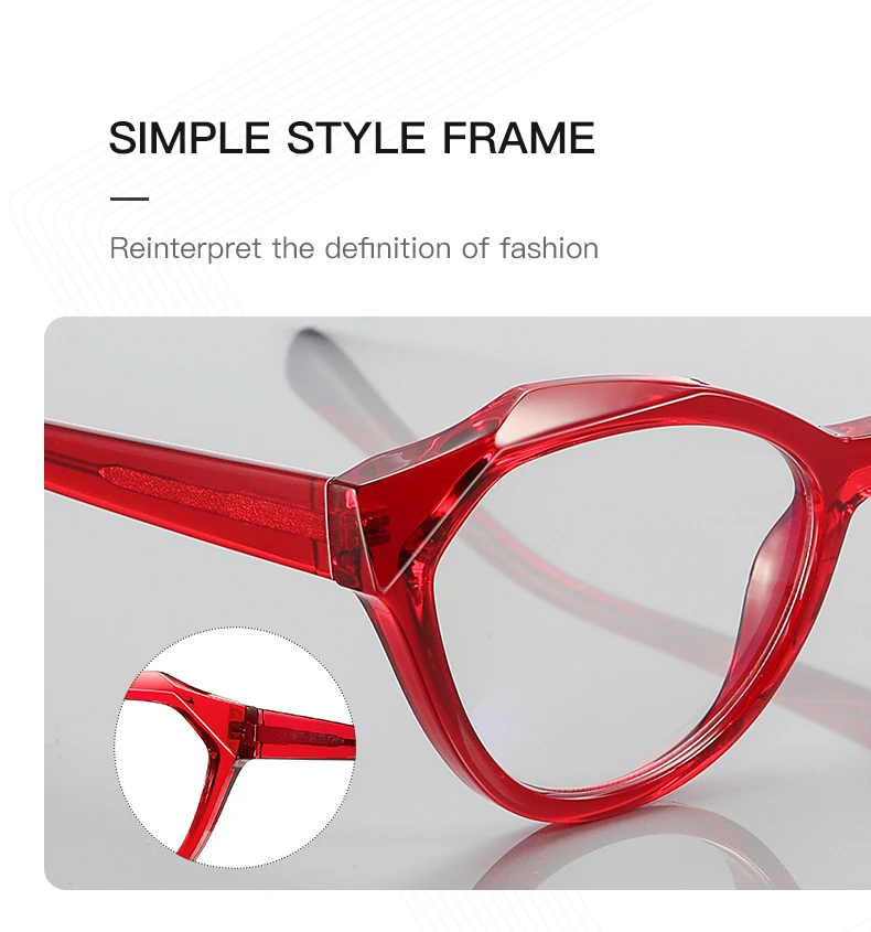 JMISUS Óculos de prescrição personalizados para mulheres tendência formato quadrado lentes fotocromáticas antirreflexo dobradiça de mola