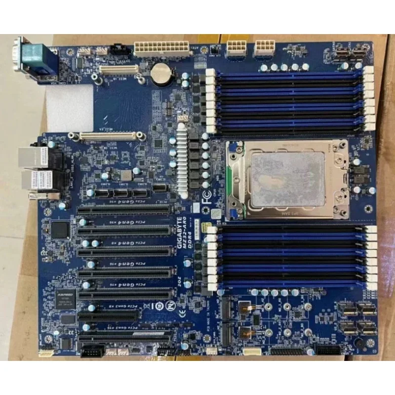 MZ32-AR0 Rev 2.0 Motherboard + EPYC 7402P 7452 7V12 7352 7302 7282 7272 7262 7252 7D12 CPU Processor 16 Channels RAM DDR4