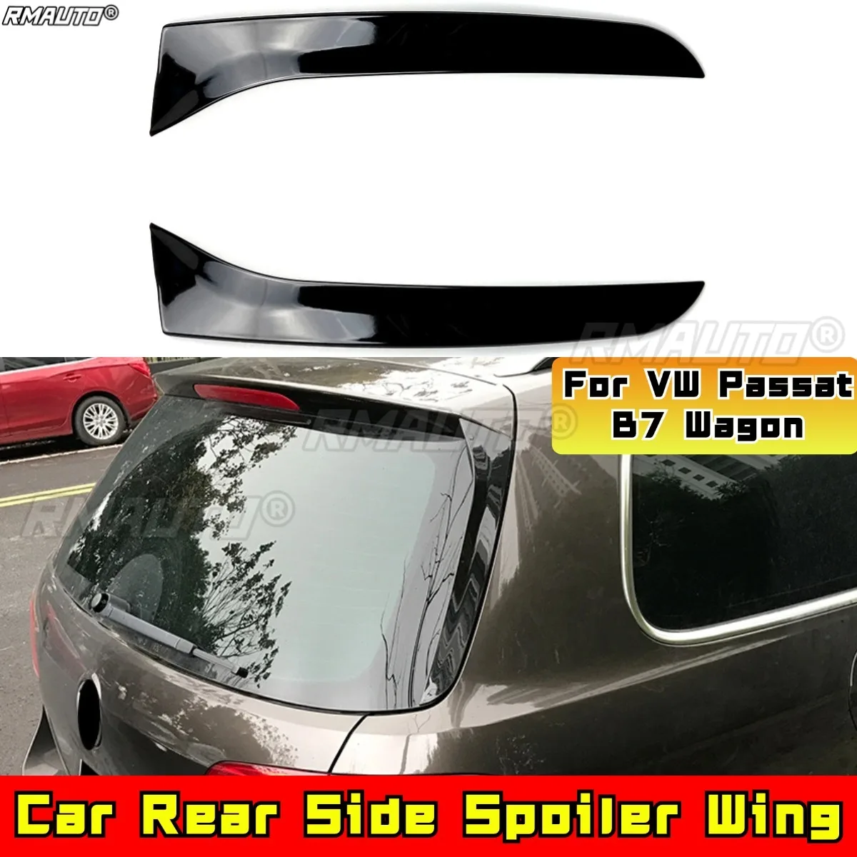 

For VW Passat B7 Wagon Body Kit Rear Side Wing Spoiler Rear Side Spoiler Car Accessories