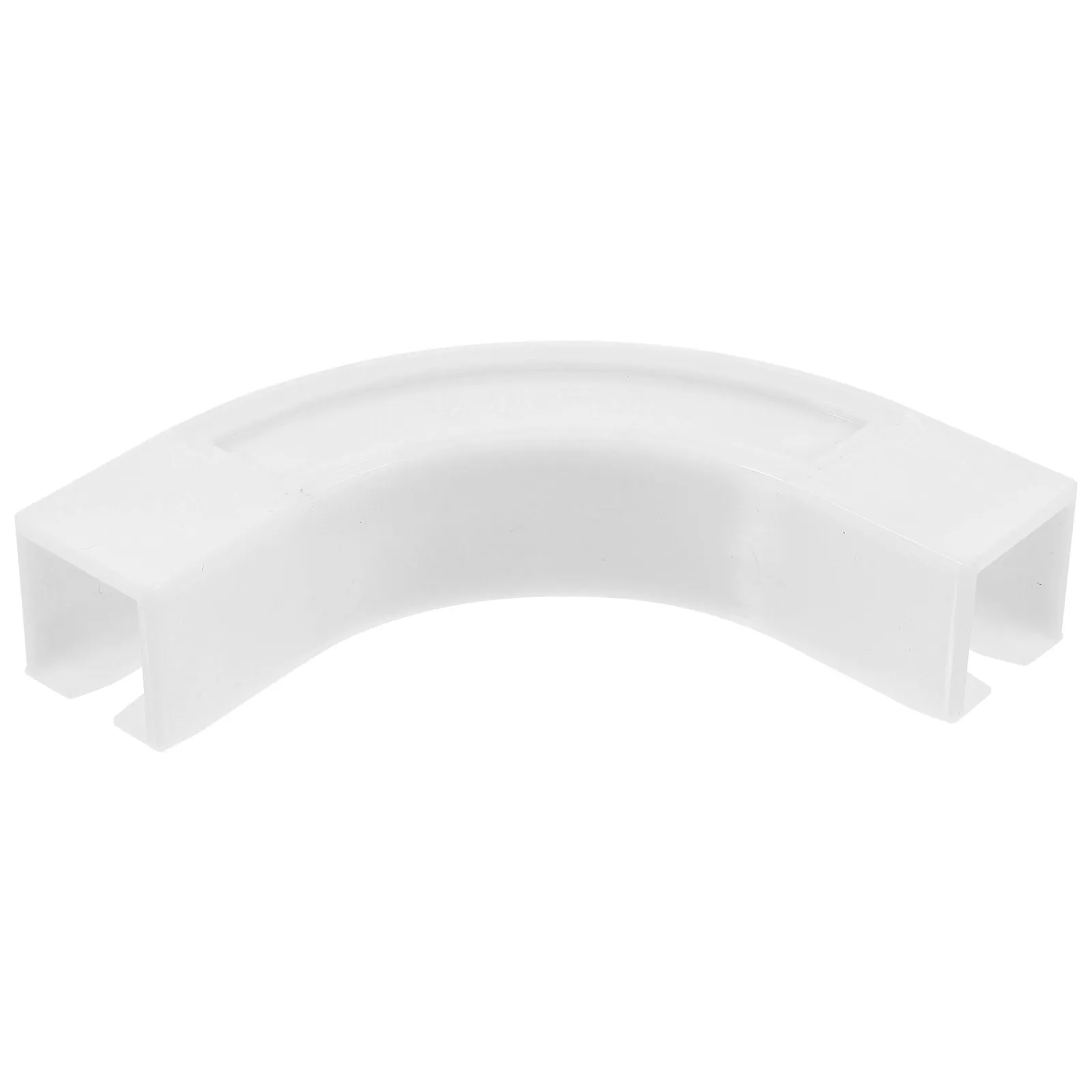 Curtain Track Connector Plastic Corner Rail Connector Room Divider Ceiling Track Rail Joint for Drapery Curtain Replacement
