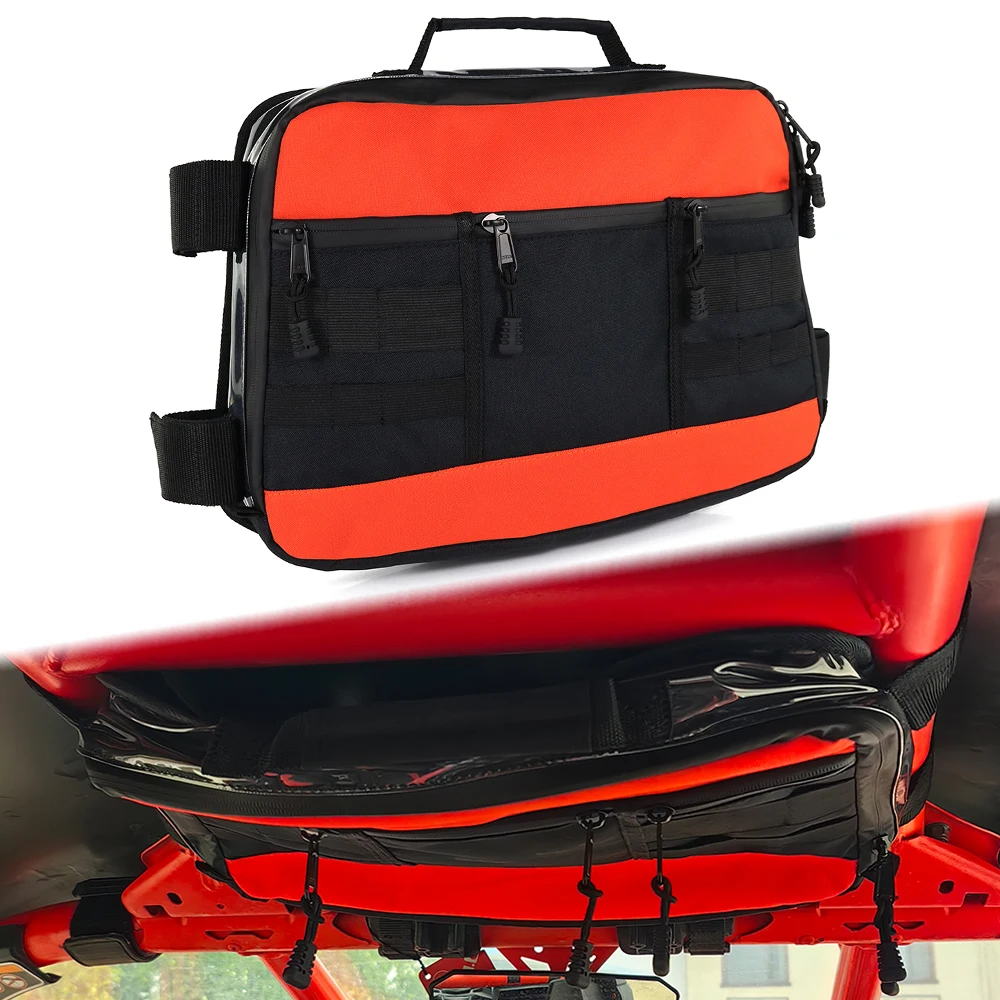 

Fit For Can Am Maverick X3 Turbo/ Turbo R/ DS/ MR/ MAX X DS/RS Turbo 2017-2024 UTV Motorcycle Overhead Storage Bag Roof Tent Bag