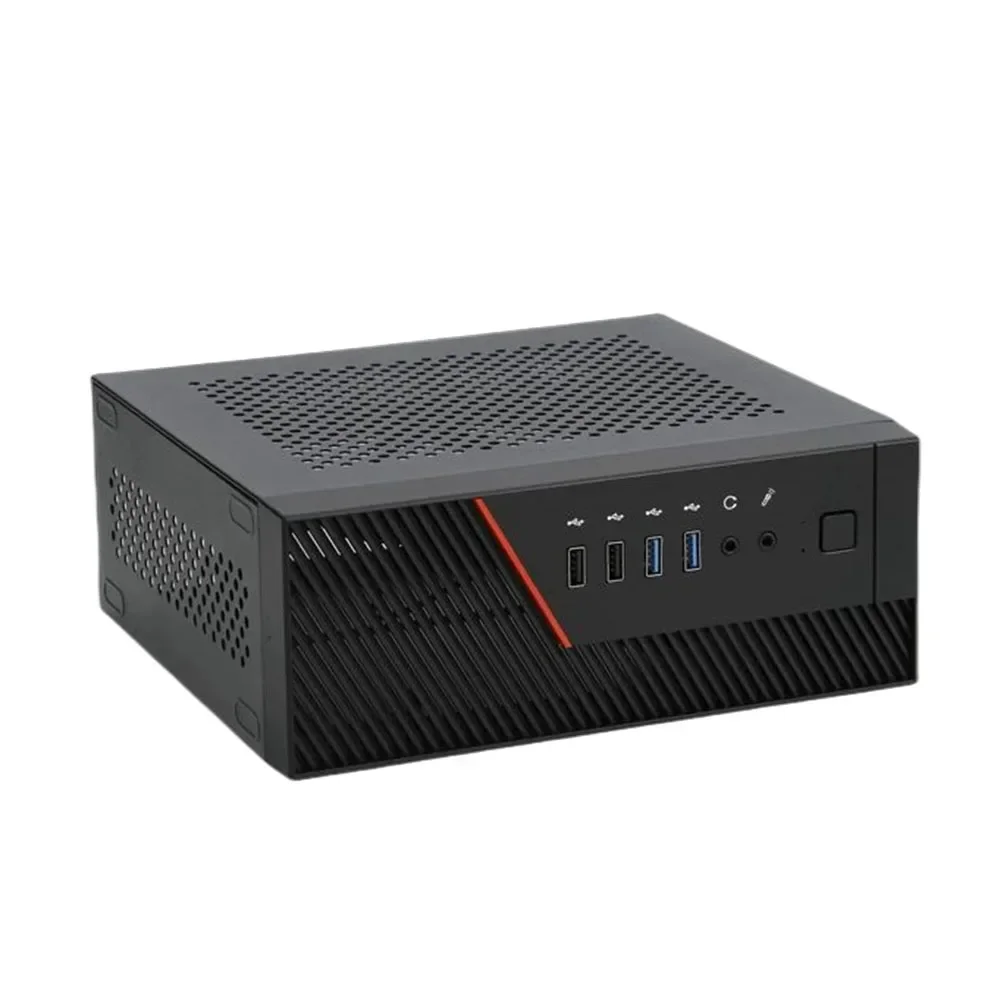A09P 4.2L ITX Chassis A4 HTPC Portable Computer PC Support PCIe 2.5' SSD Drive Mini IPC Flex PSU Case