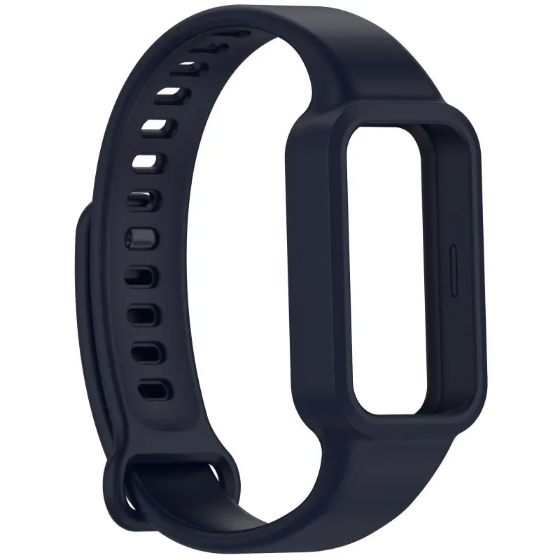 Silikonarmband+Hülle für Xiaomi Smart Band 9 Active Strap Smartwatch-Zubehör Armband für Redmi Band 3 Armband Uhrenhülle – Detail 31
