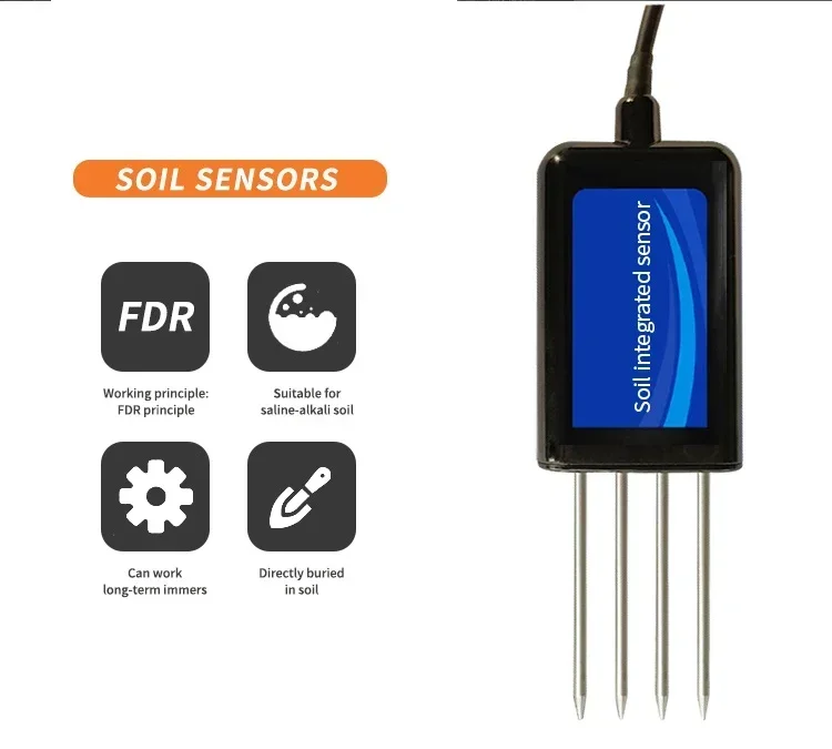 StrongFirst 8 in 1 SALINITY PH NPK INTEGRATED AGRICULTURE SOIL SENSOR