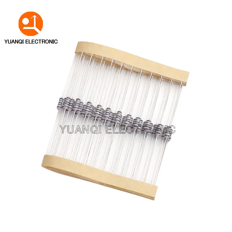 20PCS 1/4W 5% 0.25W Wire Wound Resistor Fuse Winding Resistance 0.5R 1R 2.2R 3.3R 4.7R 5.1R 10R 0.5 1 2.2 3.3 3.9 4.7 10 ohm