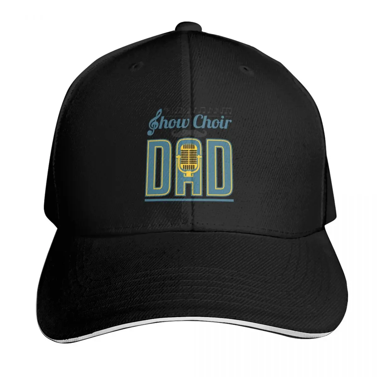 Show Choir Dad Baseball Cap Moisture Wicking Quick Dry Curved Brim Classic Fit Low Profile Unstructured