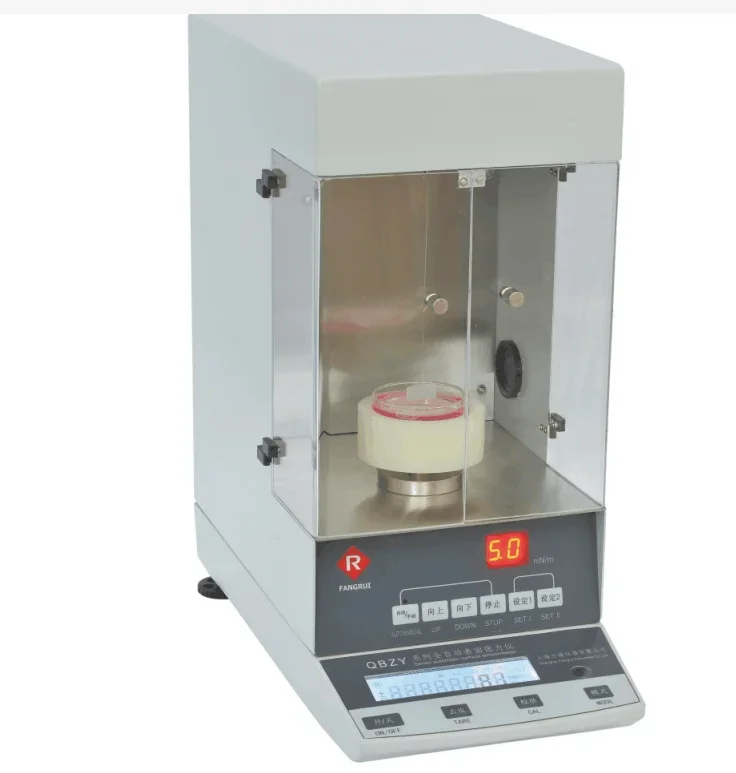 Digital Automatic Liquid Surface Tensiometer, Laboratory High Accuracy Interfacial Tension Meter DH-ZY-3
