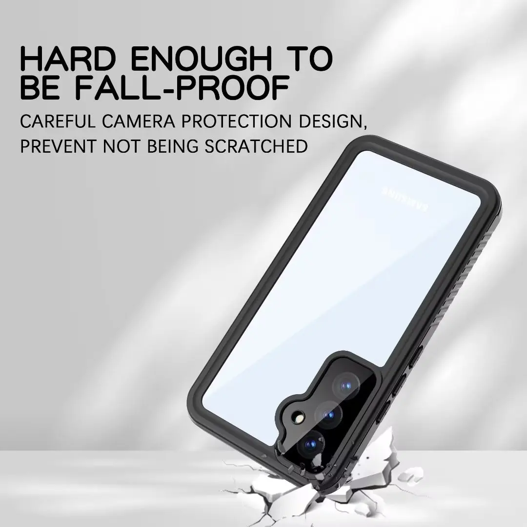 ShellBox IP68 Waterproof Case for Samsung Galaxy A54 Shockproof Heavy Duty Defender Cover Diving Case