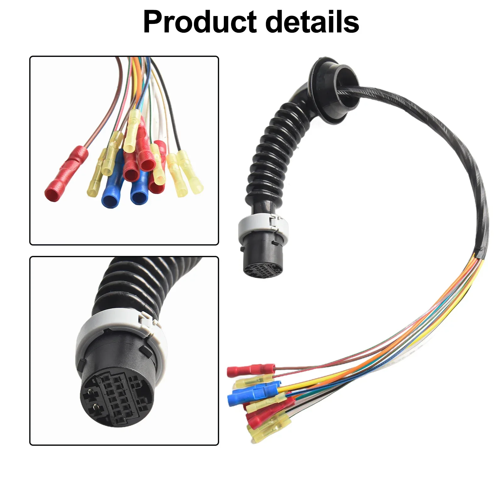 

Rear Door Wiring Harness Repair For Opel For Vauxhall For Zafira B 2005-2014 Door Composite Size Hole Auto Plug Wiring Harness