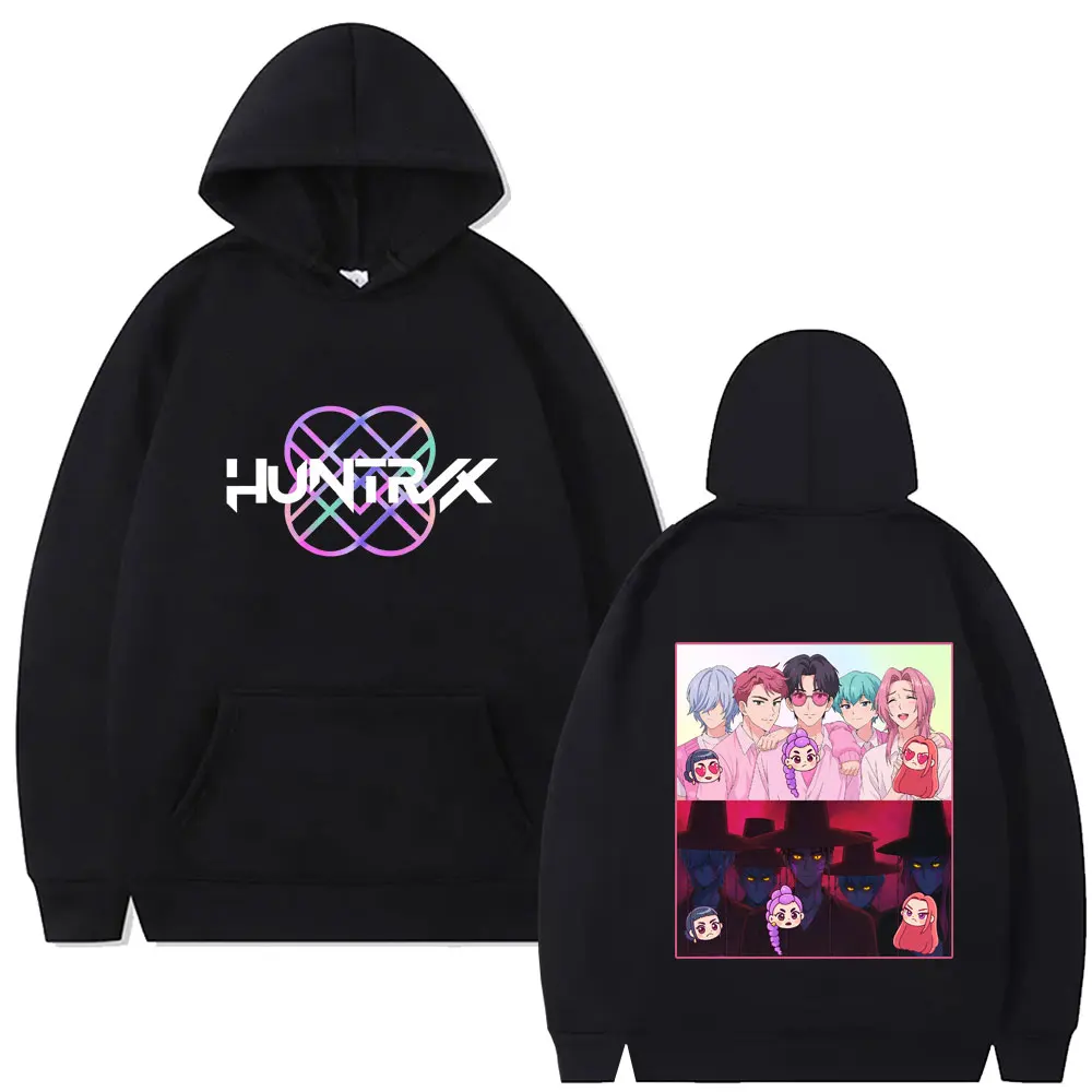 

Famous Movie KPop Demon Hunters Saja Boys Graphic Hoodie Men Women Fashion Casual Fleece Cotton Hoodies Male Vintage Streetwear