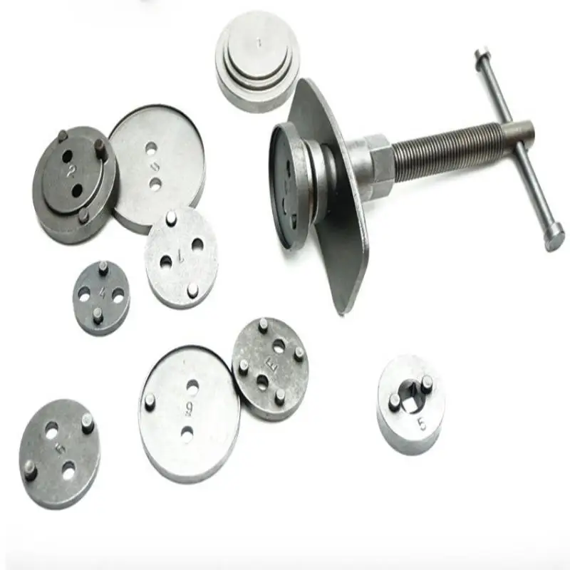 12 Buah Set Penyesuaian Pompa Rem Cakram Alat Rem Cakram Set Bantalan Rem Pengganti Perangkat Pengembalian Piston