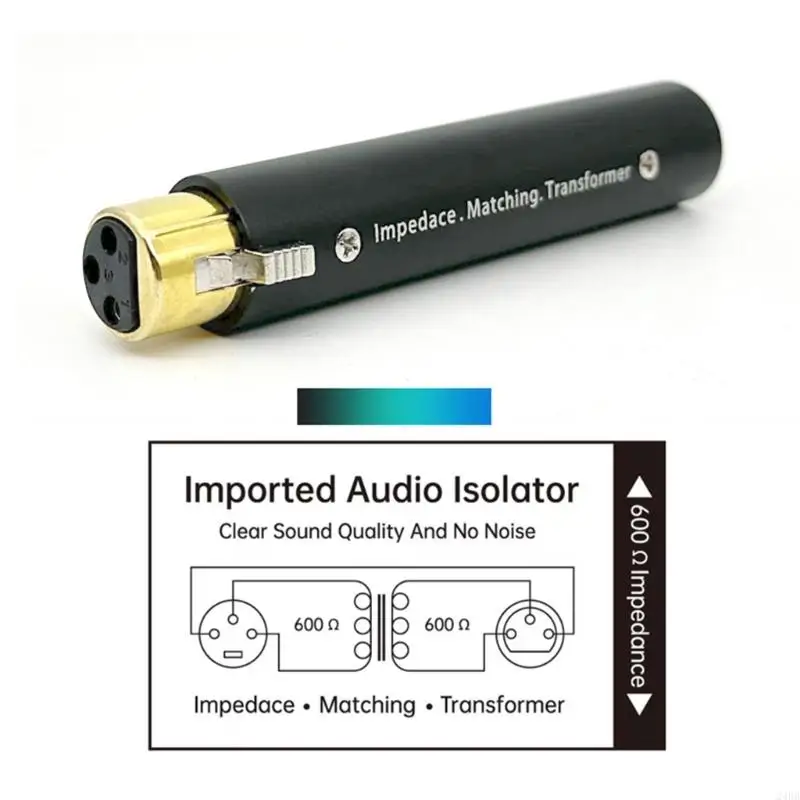 Effective Noise Reductions XLR Audios Isolator For Clear Natural Sound Output 24BB