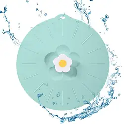 Silicone Lids Silicone Bowl Cover Flower Design Silicone Spill Stopper Lid Cover Microwave Splatter Cover For Microwave Oven