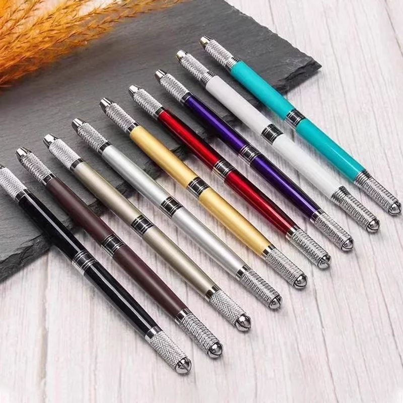 

1Pcs Permanent Makeup Tools Three-purpose Manual Pen for Holder Tattoo Manual Eyebrow Pen Microblading Tattoo Supplies