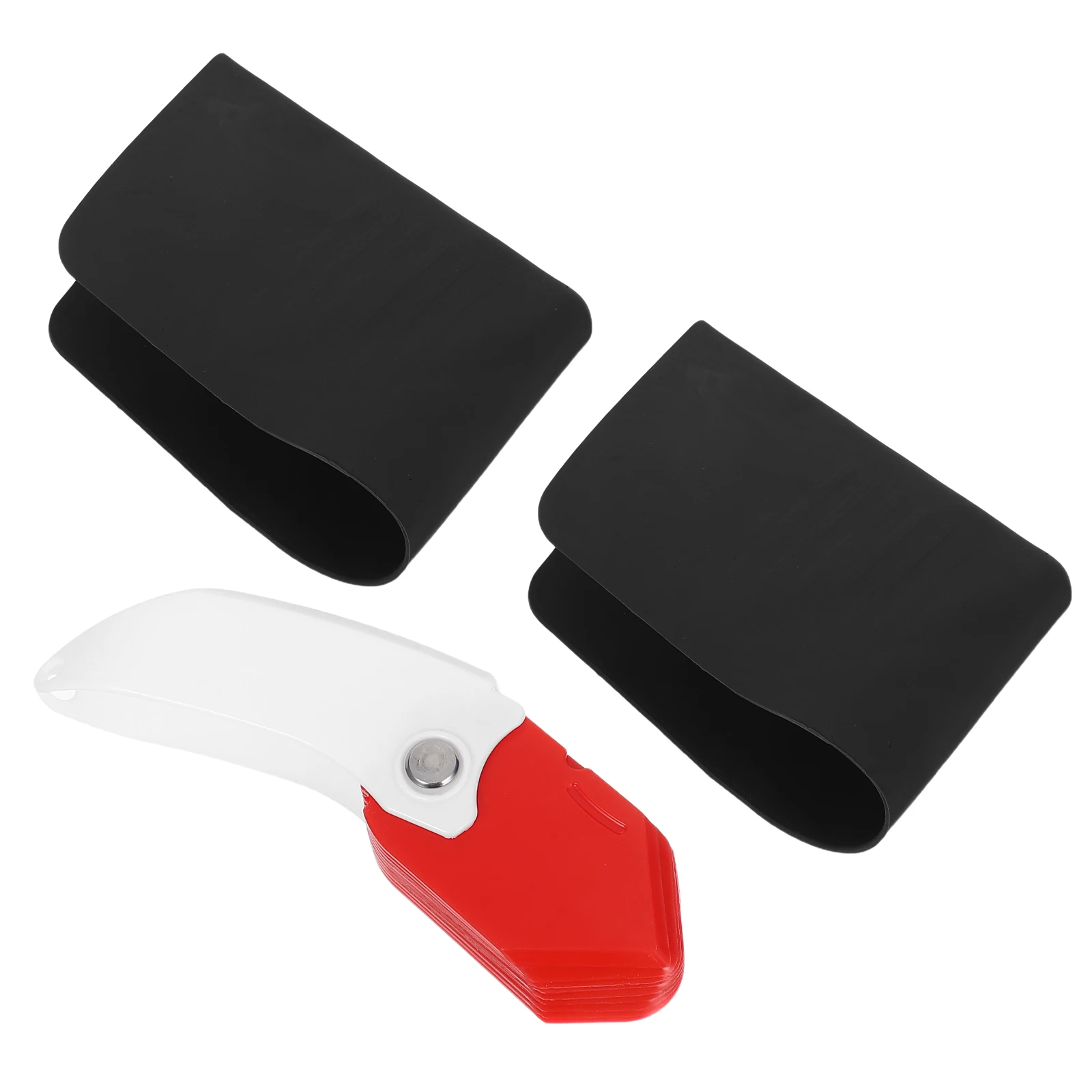 

3 шт., набор инструментов для затирки, аппликатор для удаления герметика, многофункциональный набор для разглаживания плитки, складной портативный износостойкий для дома