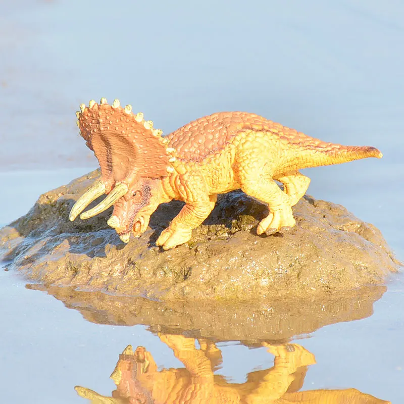 Dinosauro Jurassic Solid Simulation Dinosaur Model Triceratops Tyrannosaurus Rex Animal Toy