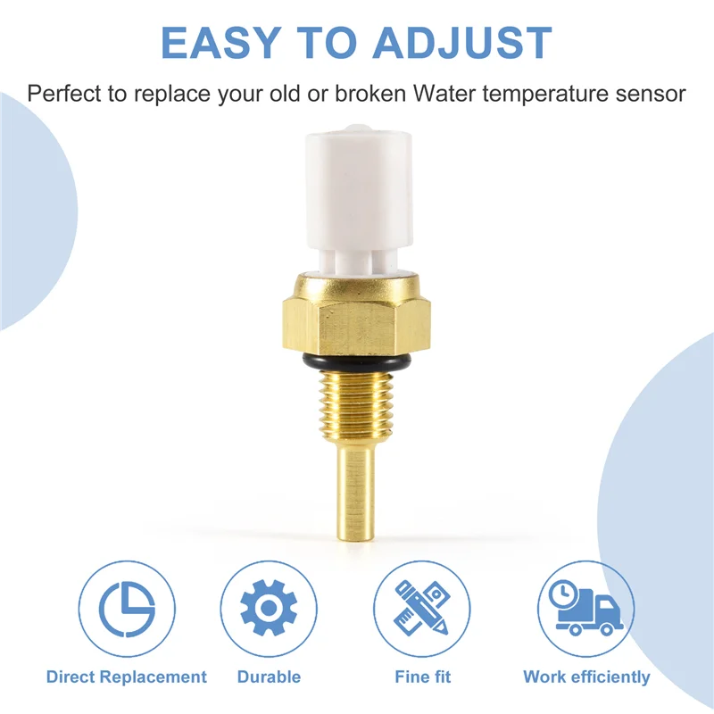 แน่น 37870RZA007 เซ็นเซอร์อุณหภูมิน้ําหล่อเย็นสําหรับ Honda Acura Accord Civic CRV FIT 37870RWCA01 37870RTA005