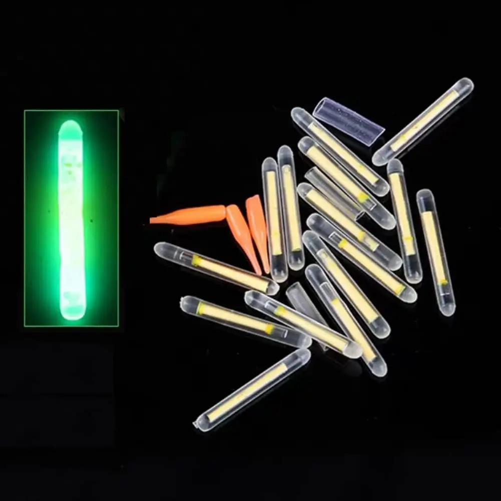 100Pcs Small Green Glow Sticks/Fishing Floats Perfect for Stuffing Easter Egg/Zombie Party/Easter Egg Hunt/Halloween Decoration
