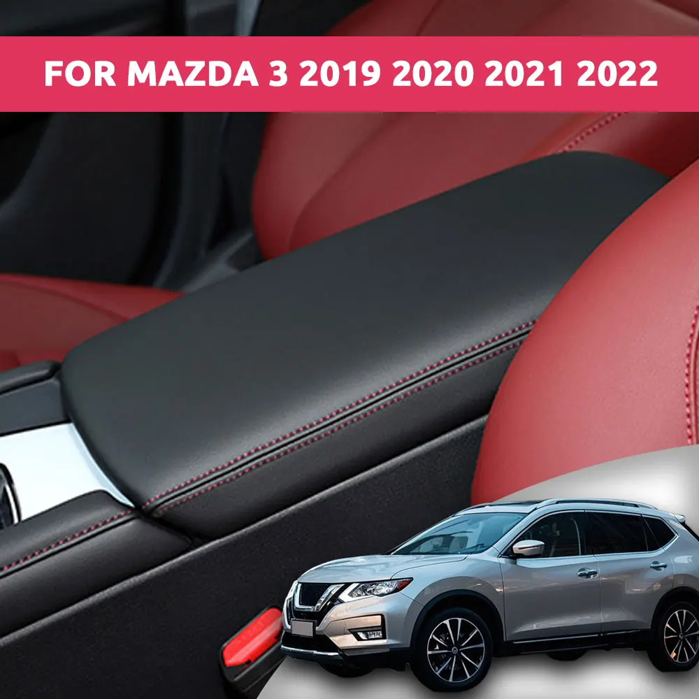 Housse d'accoudoir de voiture, pour Mazda 3 2019 2020 2021 2022 |   Protecteur intérieur de voiture d'isolation thermique anti-déchirure adapté à l'OEM