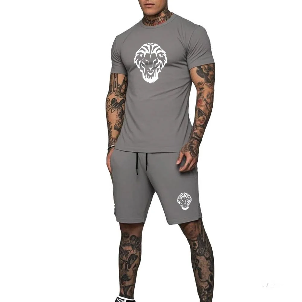 Camiseta juvenil, conjuntos de 2 piezas, camiseta Leon Athletic Club de Bilbao, pantalones cortos, camisetas para hombre, pantalones cortos, trajes deportivos, Jersey de malla para Fitness