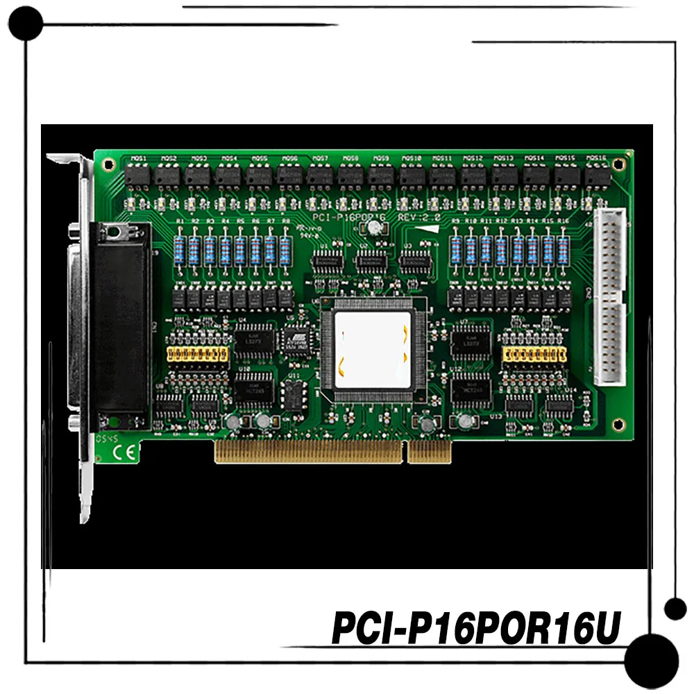 

PCI-P16POR16U For ICPDAS 16 channel isolated digital input and 16 channel PhotoMOS relay output card