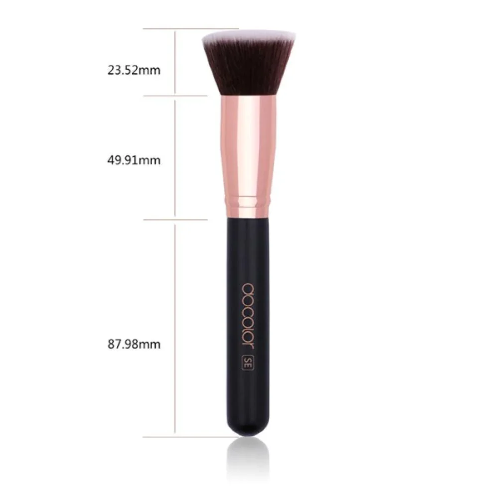 Docolor Foundation Brush Flat Top Buffing Brushes Fan Contour Powder Highlighter Blush Beauty Cosmetic Makeup Tools Eyeshadow image 6