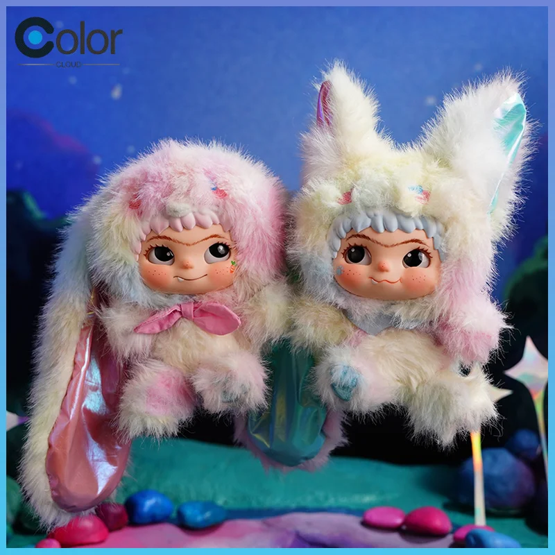 

The Second Installment Of The Second Generation Of The New Wakuku Fox And Rabbit Mischief Diary Series Of Blind Box Vinyl Dolls