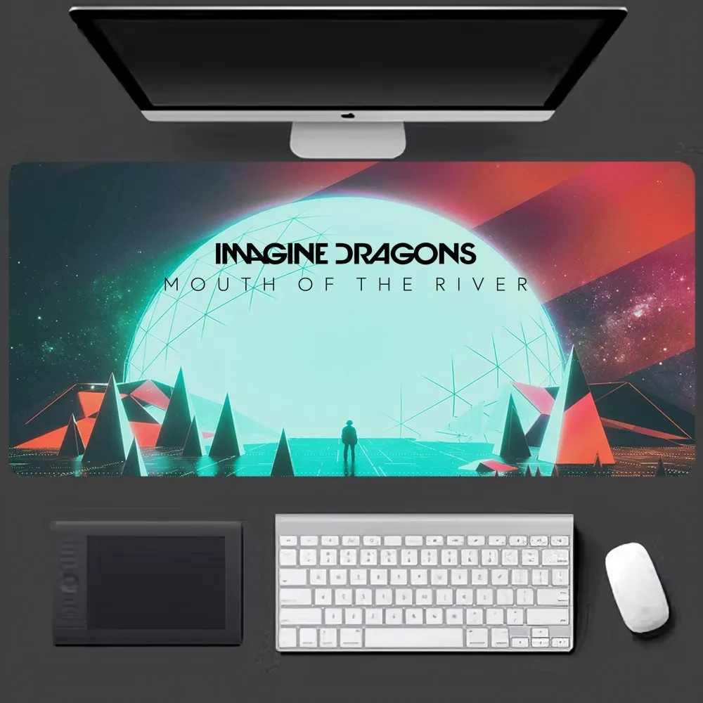 Imagine Dragons Mousepad Large Gaming Compute Gamer PC Keyboard Mouse Mat