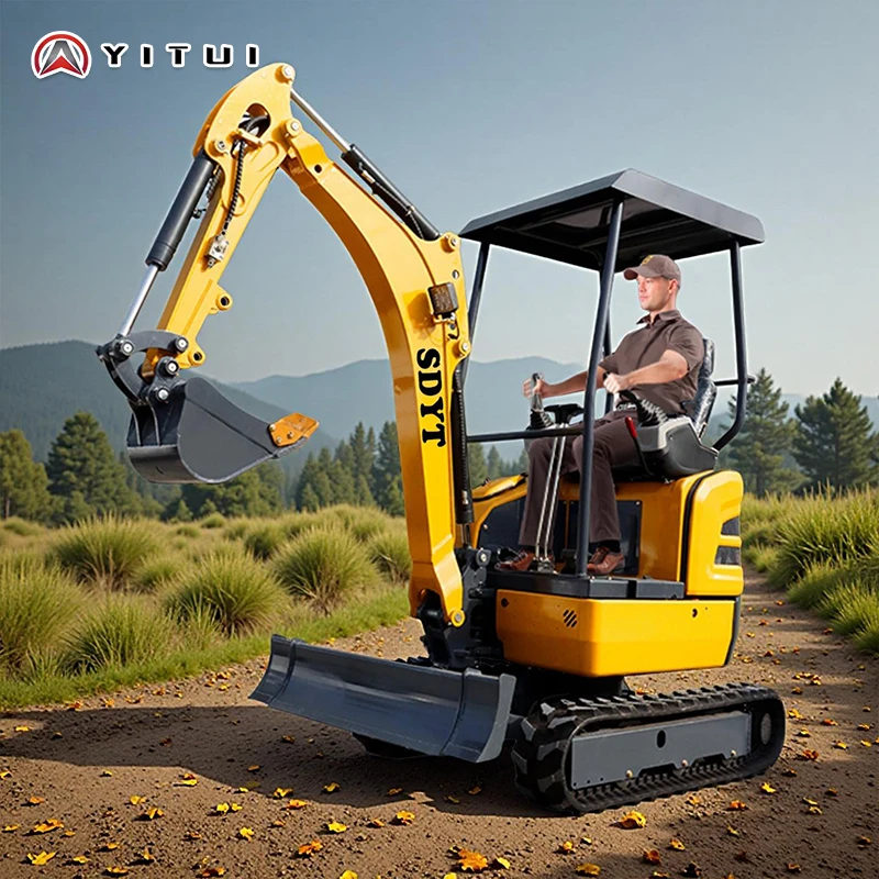 Hot Sale Mini Tractor Agricultural Machine Kubota Engine Diesel Mini Excavator Ce Epa Euro 5 Customized Crawler Tractor For Sale