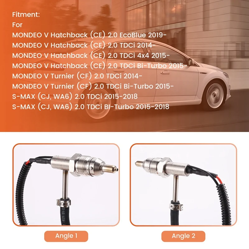 1890231 E1G1-9T540-AD Fuel Vapour Valve Fuel Vaporiser Exhaust Temperature Sensor For Mondeo V Hatchback Turnier S-MAX