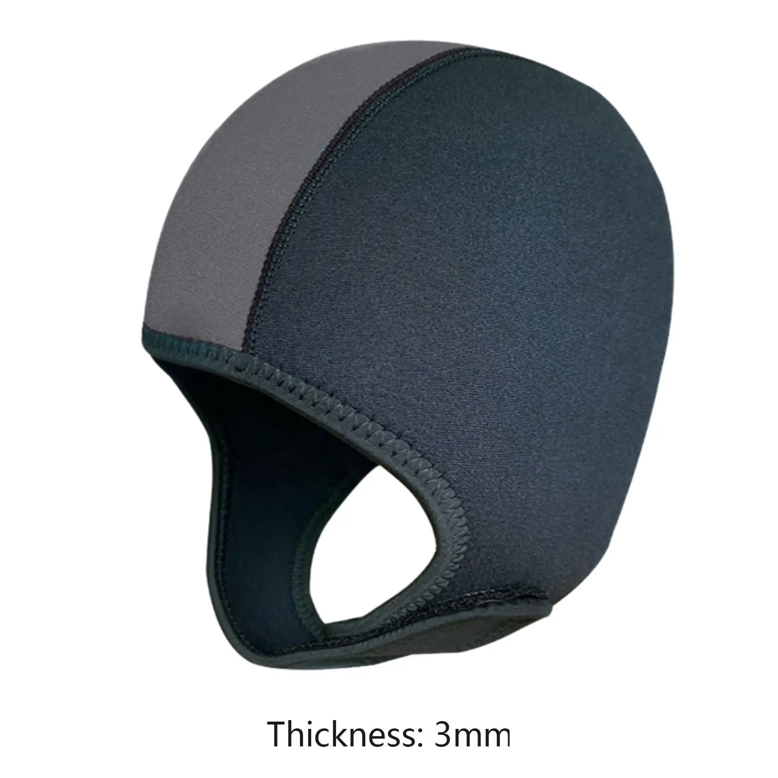 Cuffia per cappuccio da immersione 3mm Neoprene uomo donna con sottogola tenere in caldo il cappello da Surf