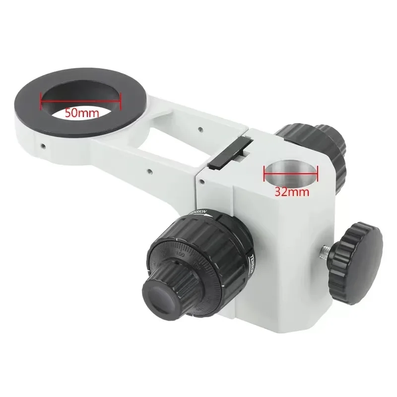 32MM Hole 76mm 50MM Lab Microscope Focus Holder Fine Exactly Adjustable Rack Adjust Arm Support - view 3
