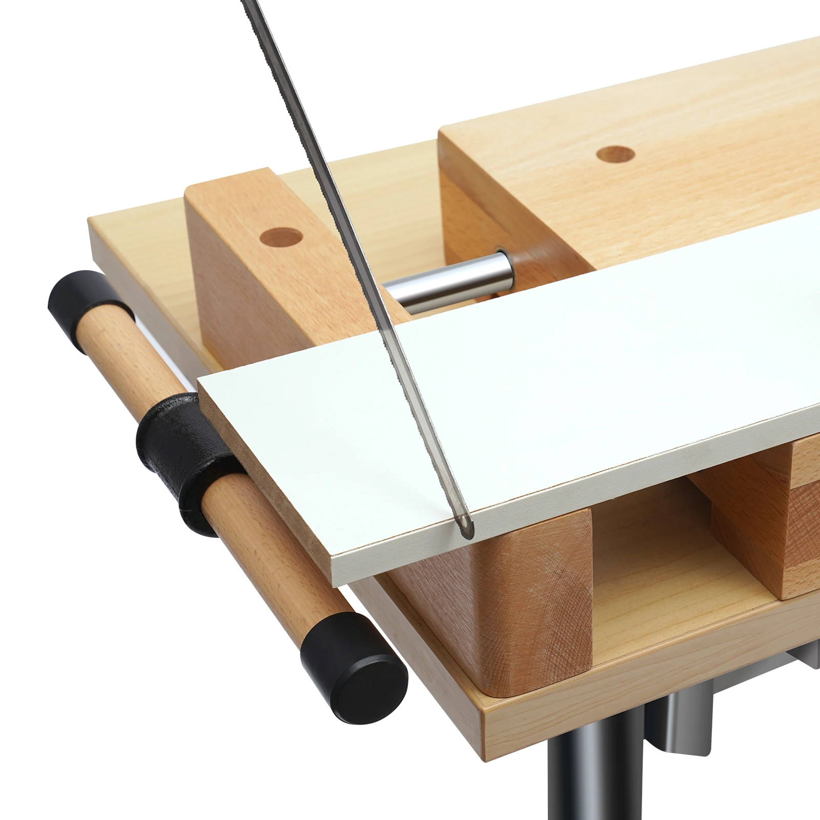 Faia Madeira Vise Workbench, Carpintaria Tabela Ferramenta, DIY Ferramenta, furo Diâmetro 0,6"