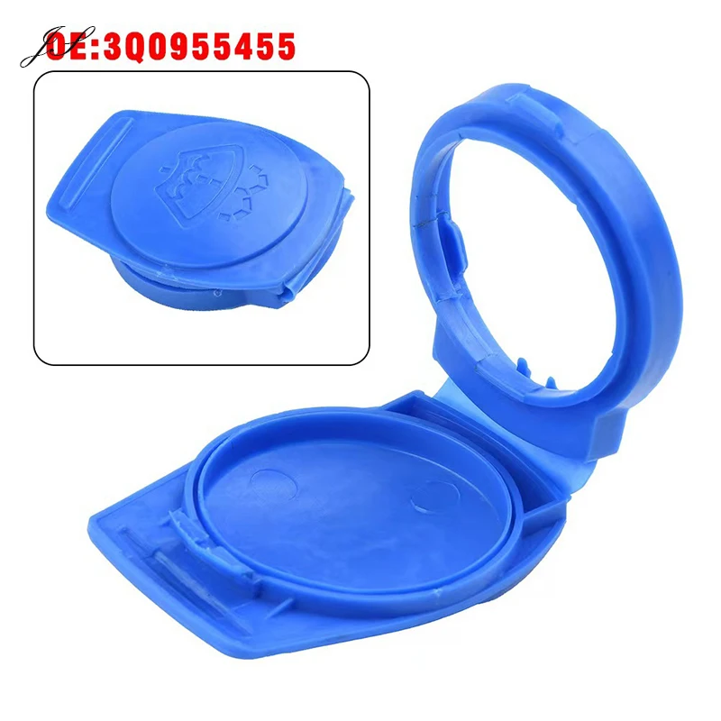 

Blue Car Windshield Washer Fluid Reservoir Tank Cap Bottle Cover 3Q0955455 18G955455A for Porsche for VW for Audi for Seat
