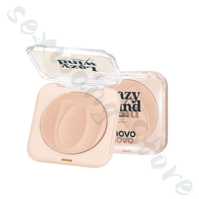 NOVO set di polveri per il trucco e il controllo dell'olio per un lungo tempo, non facile da rimuovere il trucco in polvere per pori invisibili è leggero e sottile 8,5 g