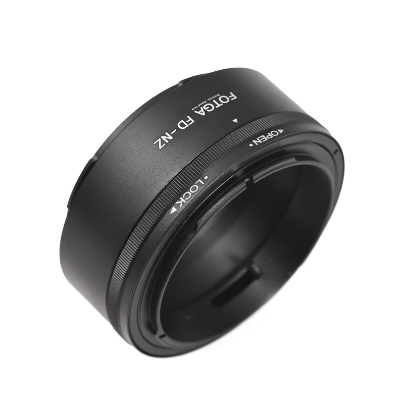 FOTGA High Precision Lens Mount Adapter Ring Aluminum Alloy for Canon FD-Mount Lens to Nikon Z6 Z7 Z50 Z-Mount Camera