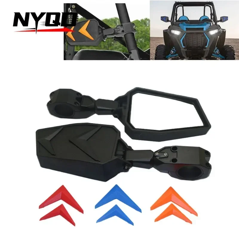 UTV Accessories Modified Cool Three-color Wide-angle All-terrain Farmer Vehicle Side Mirror UTV Rearview Mirror