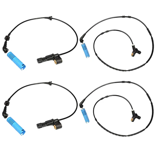 4Pcs Front+Rear Car Wheel Speed Sensor for BMW E46 316 318 320 330 Z4 E85 E86 34526752681 34526752682 34526752683