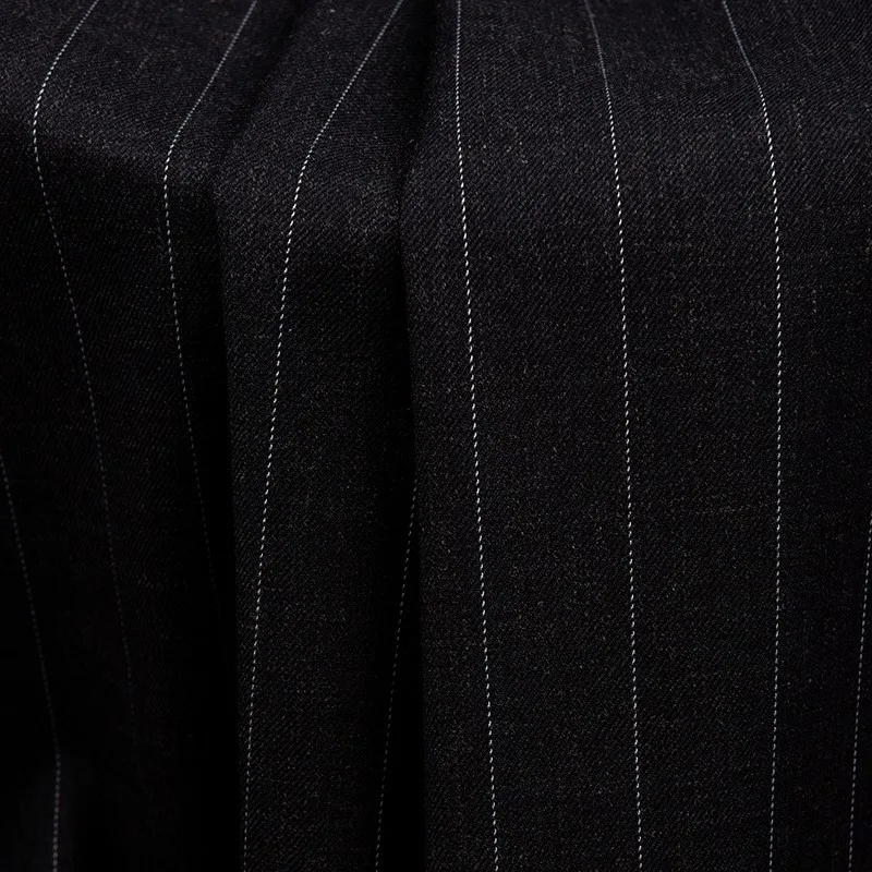 

Fine-spun suit fabric striped woolen for men's and women's windbreakers