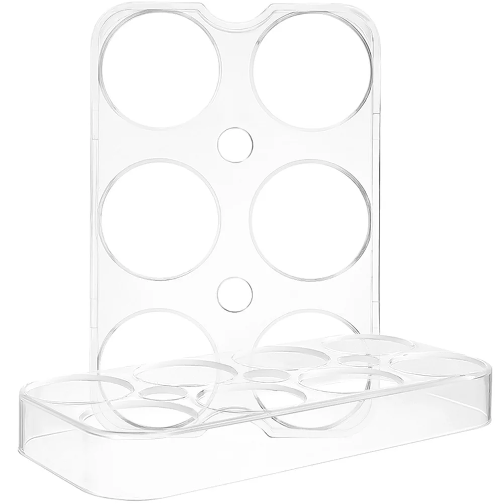 

Egg Holder Refrigerator Trays Plastic Racks Transparent St s Holes Brackets Kitchen Storage Solutions ganize Fridge Keep Fresh
