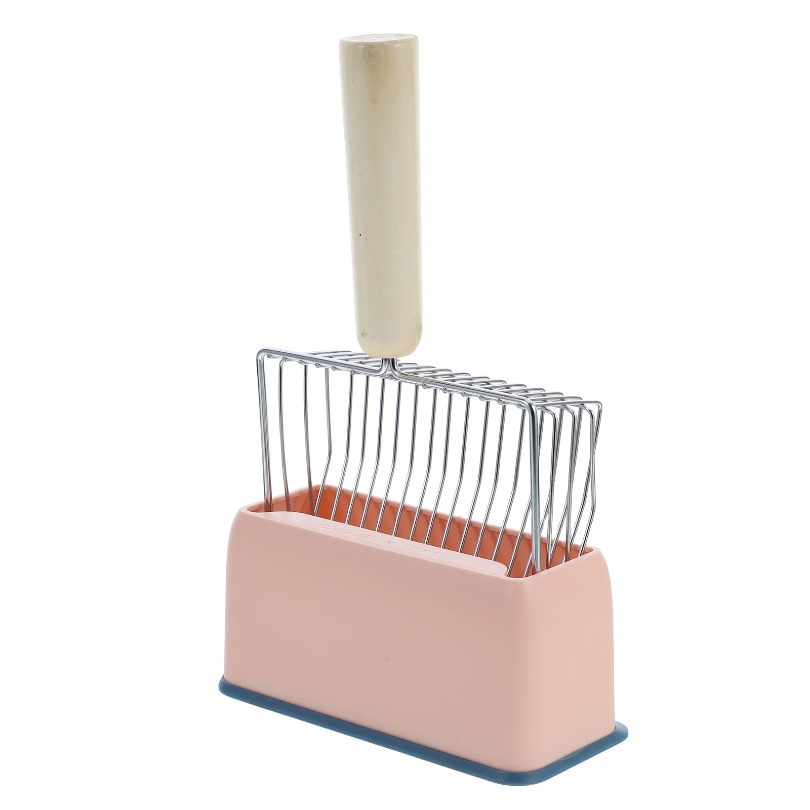 Cat Litter Scooper Metal Seal Gasket Stainless Steel Long Fine Handle Heavy Duty Anti-collision Decoration