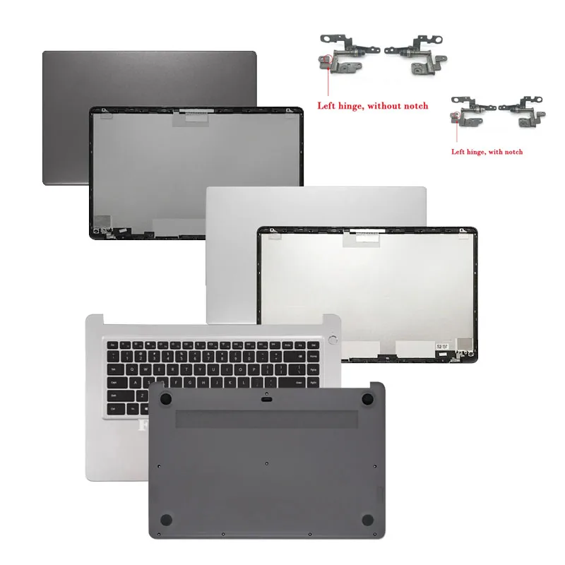 

NEW For MateBook D MRC-W50 MRC-W60 MRC-W10 PL-W19 Laptop LCD Back Cover Front Bezel Palmrest Bottom Case Hinges 15.6"