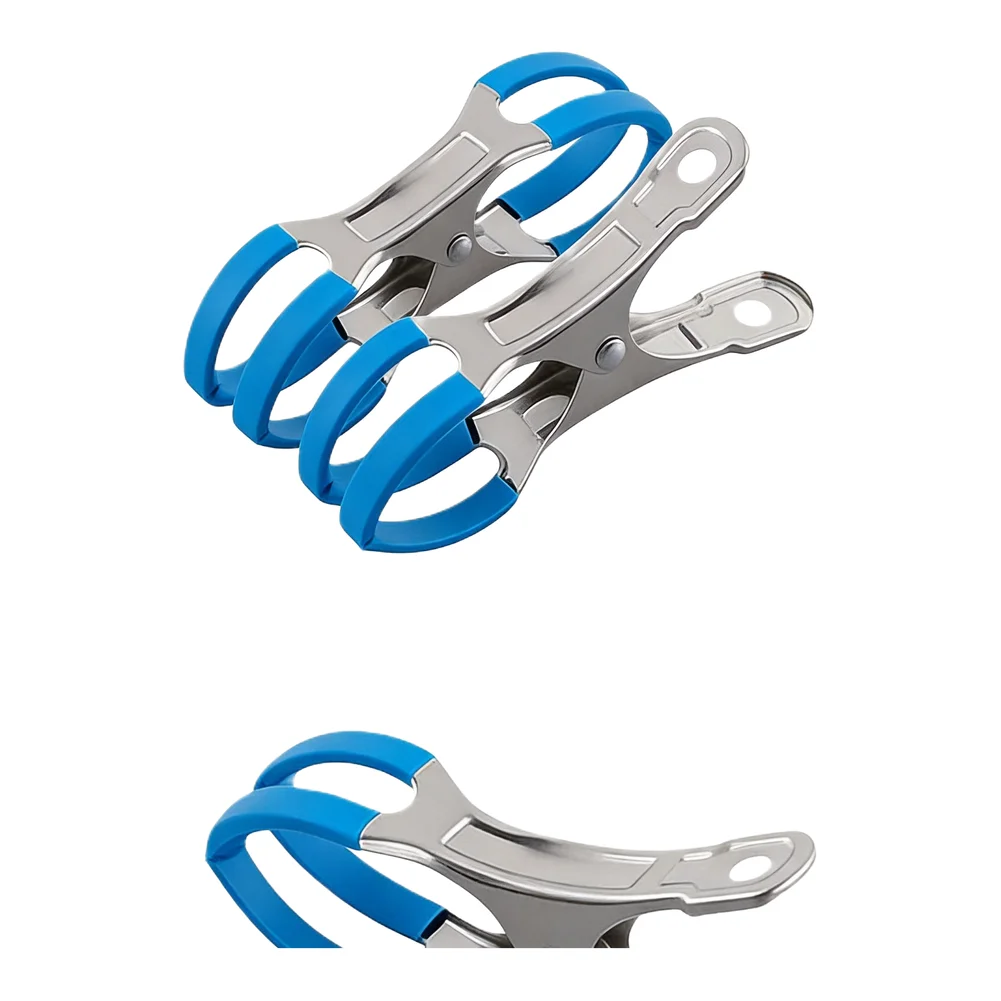 For Autumn Winter Use Blue Heavy-Duty Pool Fasteners Heavy-duty Pool Accessories Robust Pool Cover Clamps Scratch Protection