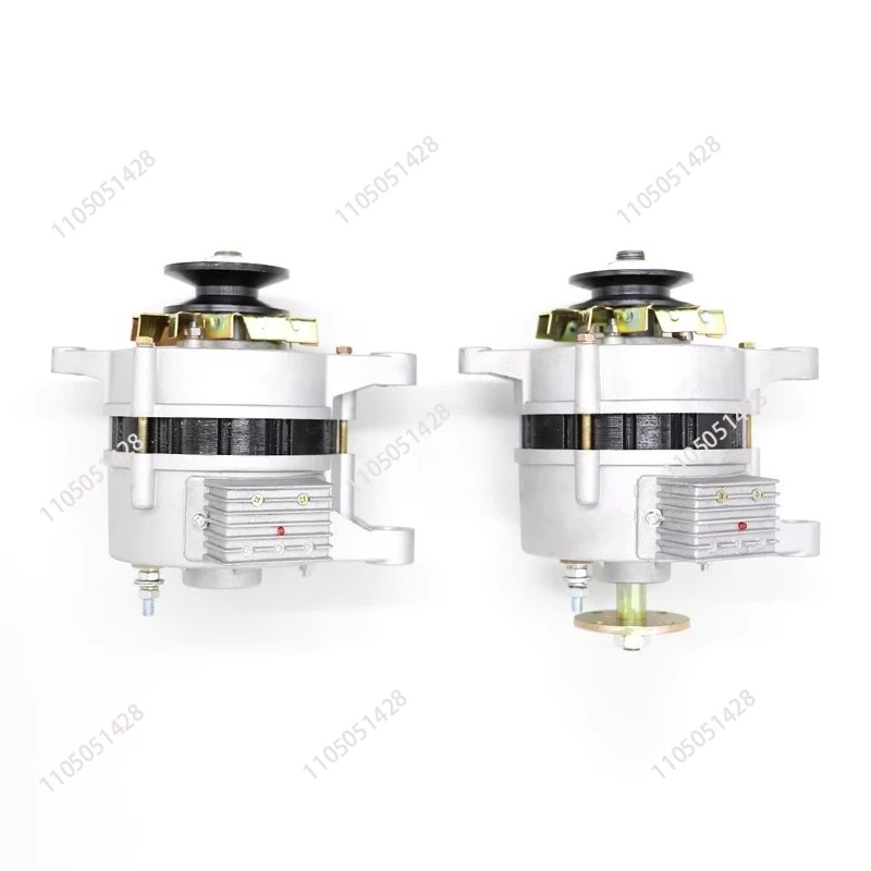 wind agricultural tricycle tractor permanent magnet single head double head AC and DC installed generator 14V pure copper