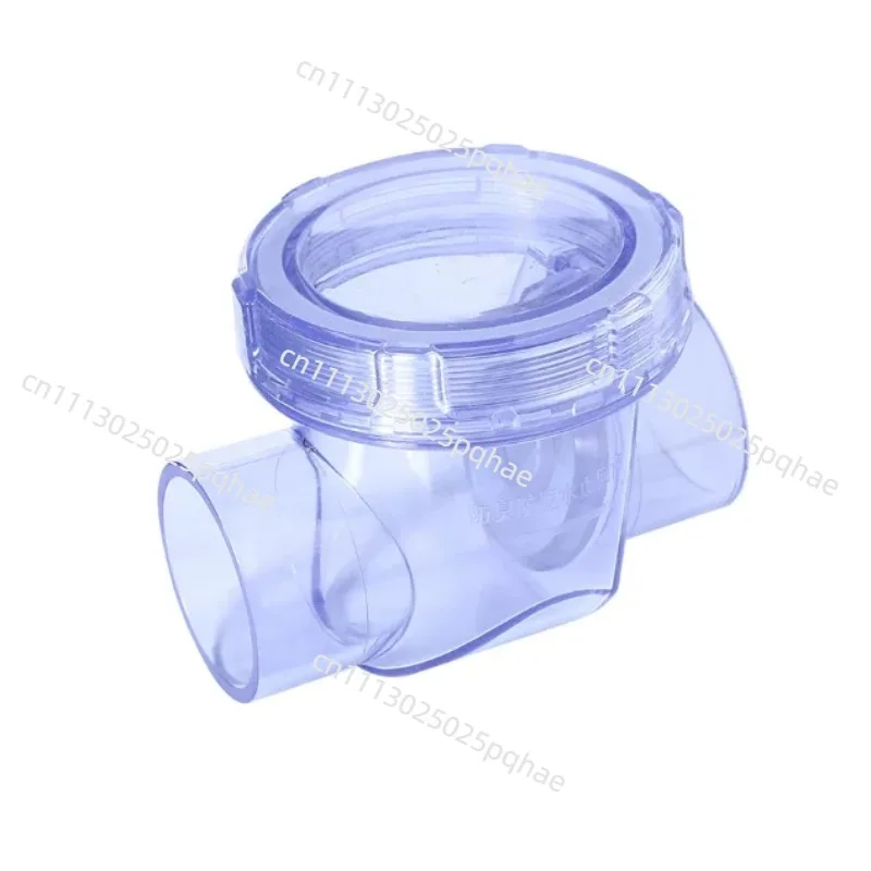 PVC transparent visible check valve for odor prevention and backflow,one-way check valve for kitchen drainage pipe sink  sewer