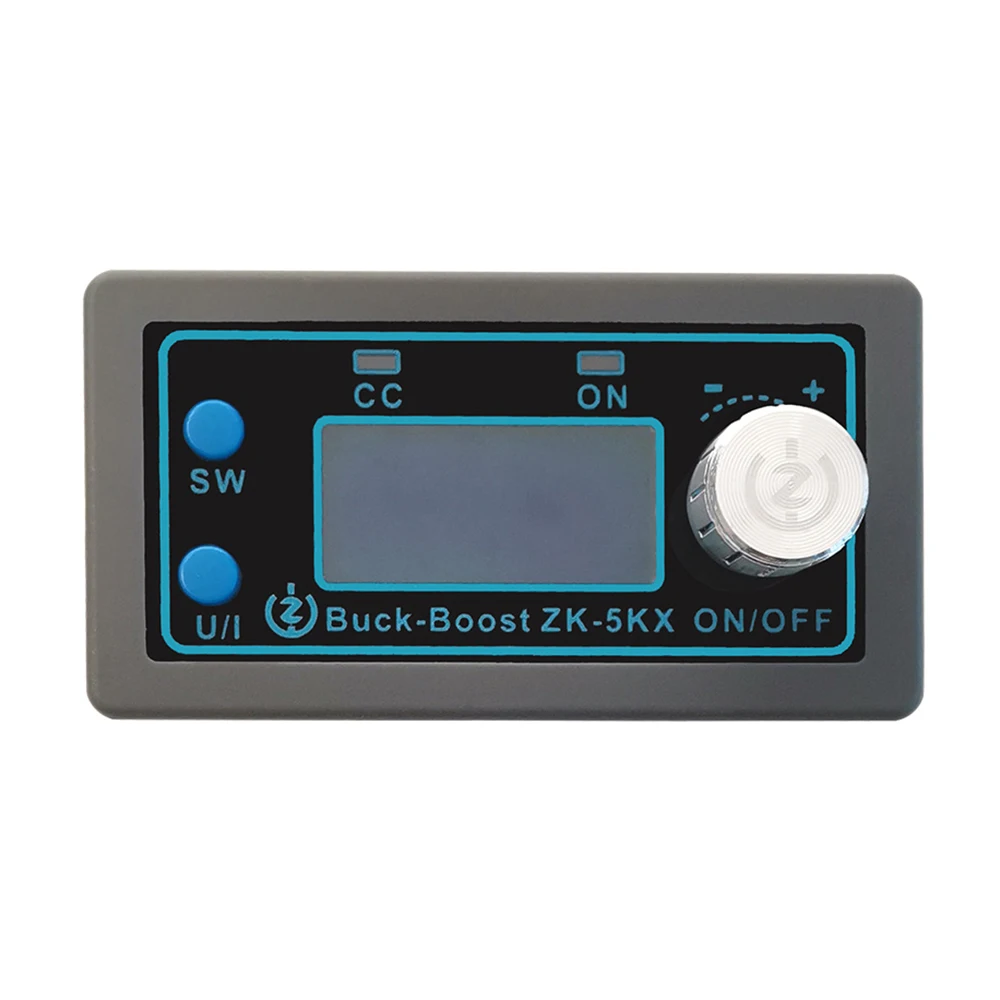 ZK-5KX DC DC Buck Boost Converter programmabile CC CV 0.6-36V 5A 5V 12V 24V 80W modulo di alimentazione regolabile alimentatore regolato