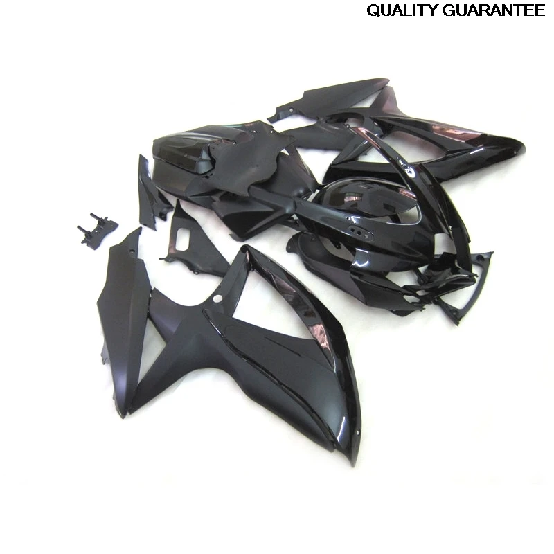 

Superior for Suzuki GSXR600 GSX-R750 2009 2008 Fairings GSXR750 2008-2010 K8 Black fairing 08 09 10 14